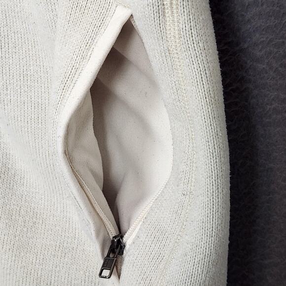 Patagonia Better Sweater Womens Small Cream Green Full Zip Fleece Jacket 25542 - Picture 8 of 15